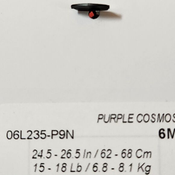 Nike Baby Girl Footed One-Piece – Size 6M, Cosmo Purple Coverall - Picture 4 of 4